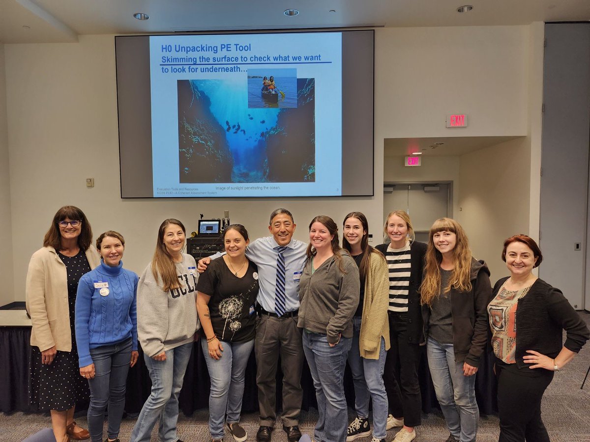 The MUSD Science Leadership team attended the Ventura Co. Science Leadership Network meeting this week at the @VenturaCOE. They're joined by Michelle Roy (far left), science coord. for @KCSOS , and Dr. Maria Simani, executive director of @ca_csp (far right).