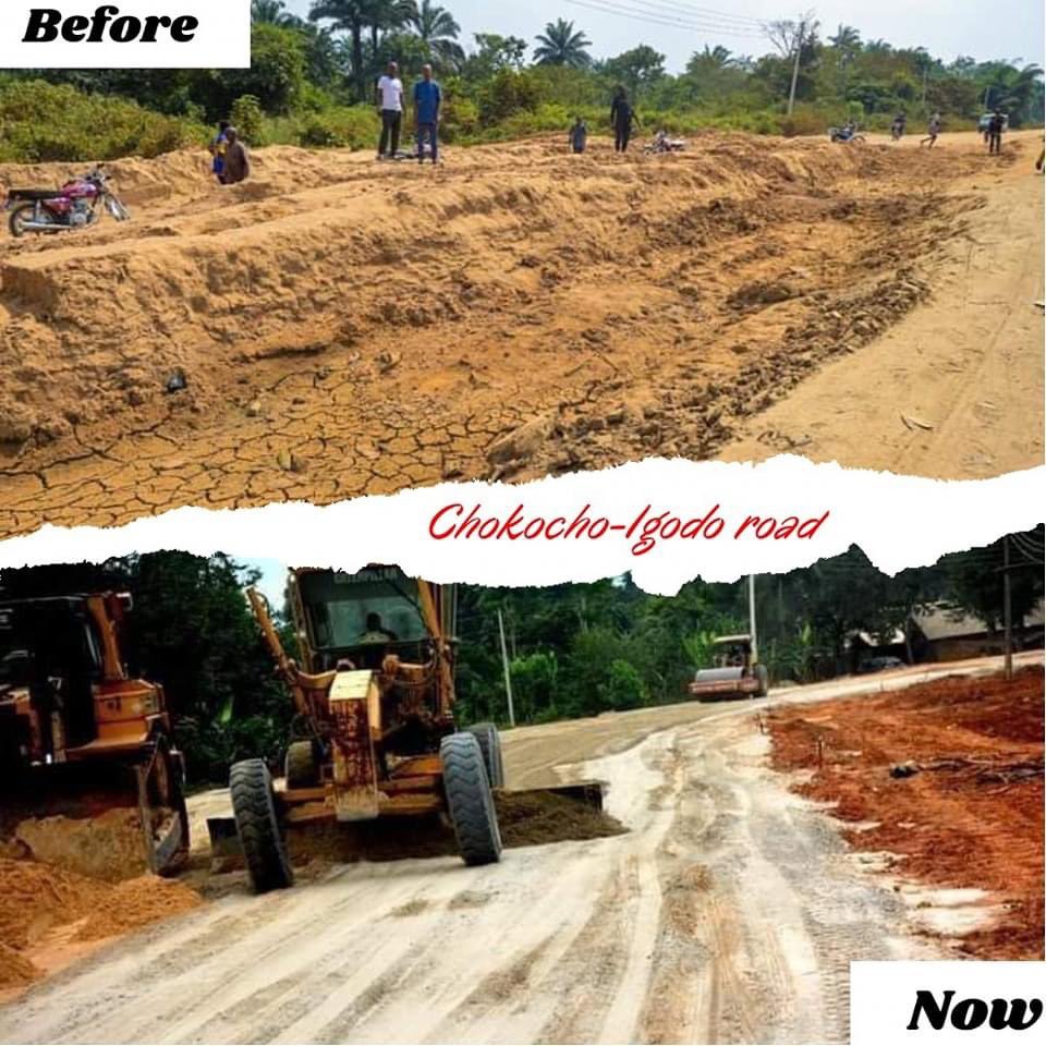 True to his word, Governor SIM Fubara has started the construction of the remaining segments of the Chokocho-Igbodo Road in Etche Local Government Area.