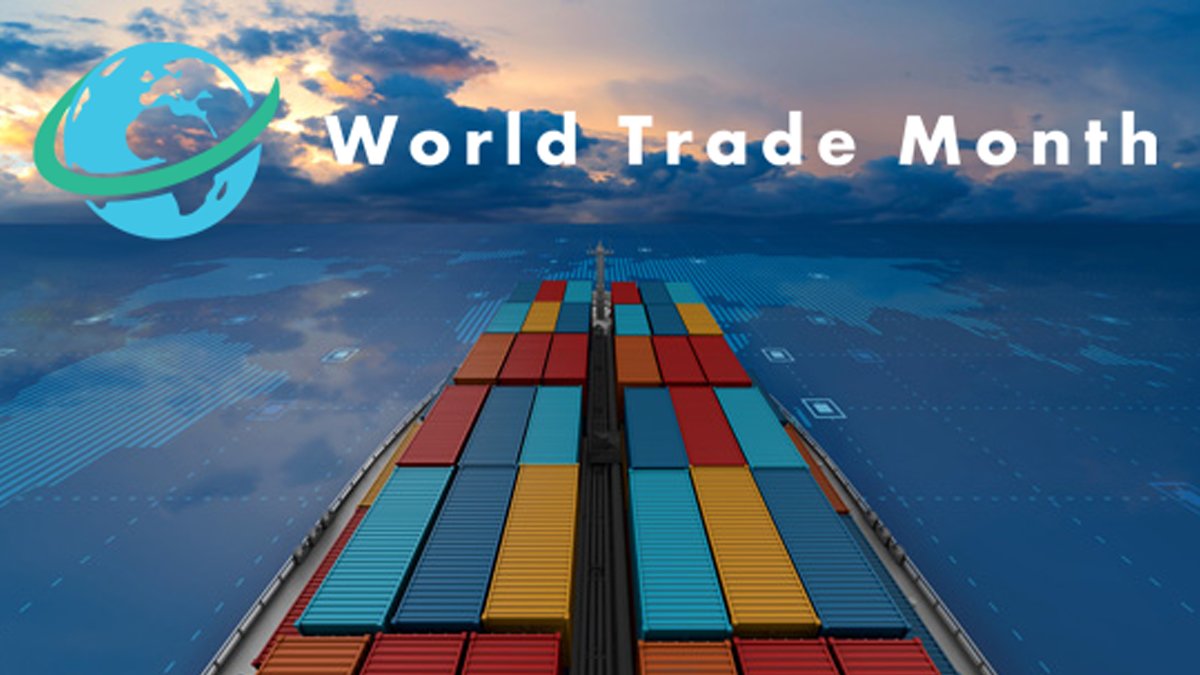 World Trade Month begins next week, and the events calendar is packed with resources to help you:

✔️Find new customers overseas
✔️Understand export regulations
✔️Master the export process

#WorldTradeMonth #ExportTips #GrowYourBusiness
hubs.ly/Q02tGdrM0