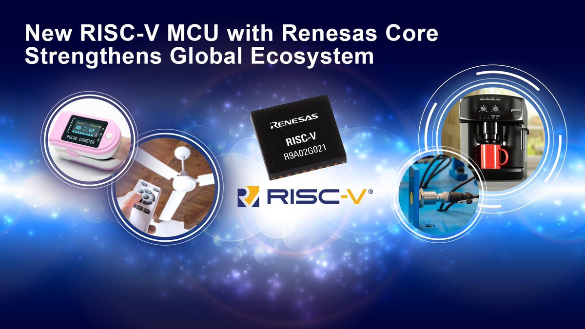 “The RISC-V ISA is ideal to optimize the CPU implementation and Renesas has taken care of adding several extensions which are very important for deeply embedded systems.” - Giancarlo Parodi of @RenesasGlobal Read more about Renesas' R9A02G021 MCU here: hubs.la/Q02twS1G0