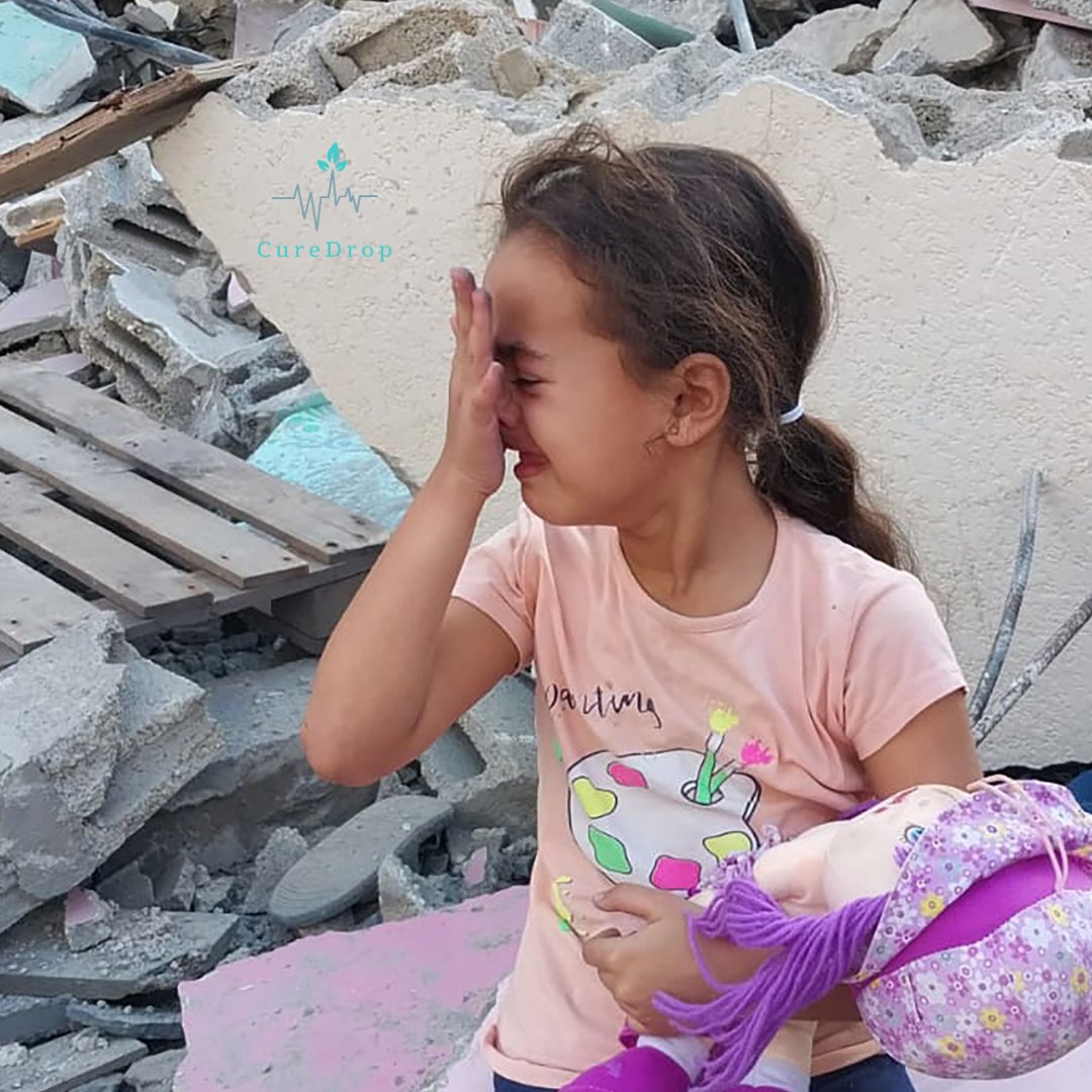 Six months of violence, displacement, starvation and disease on top of nearly 17 years of a blockade have caused relentless mental harm to children in Gaza. 

Save the children today: 
🔗curedropint.com

#Middleeast #HelpPalestine #GazaCrisis #PrayForGaza #HelpGaza