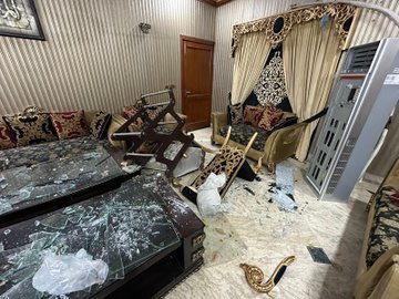 House of EX MPA & Form 45 MNA NA 80 Gujranwala Lala Asad Ullah Papa( Made to lose on Form 47 only by 3000 Votes) Has been Vandalized by Punjab Police Under Madam Thief Minister