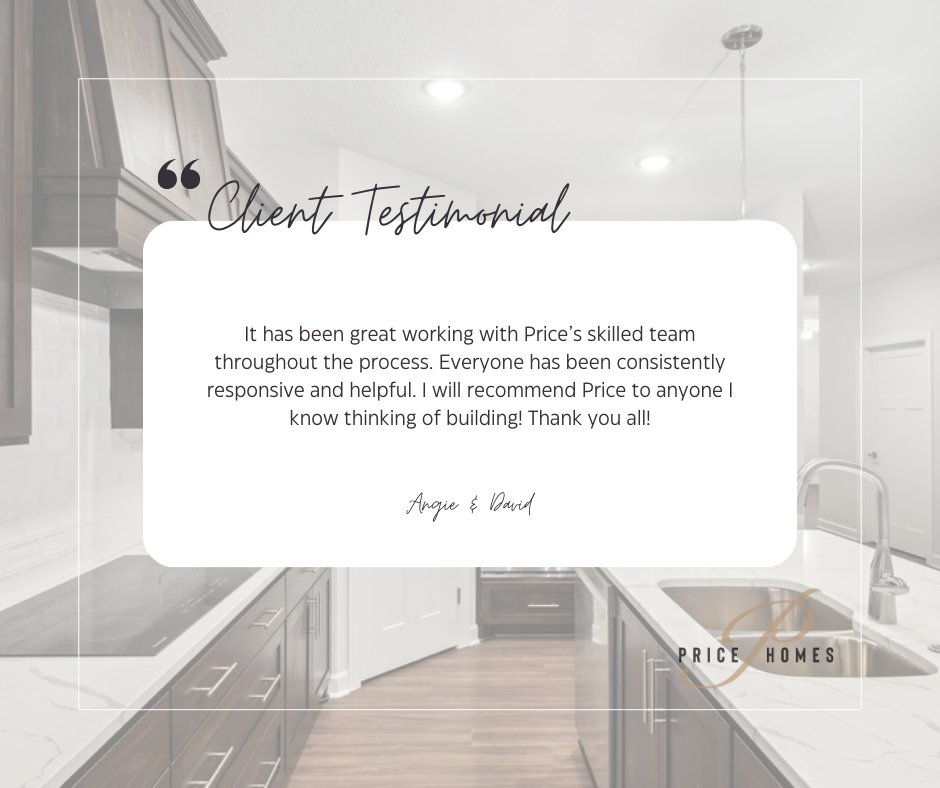 ♥️ We love this happy review ♥️ Thank you Angie & David! We wish you all the best in your new home!! Schedule a consultation today & start planning your dream home: hubs.ly/Q02t2Kr_0 #pricehomesmn #foreverhome #happybuyers #newconstruction #soldhome