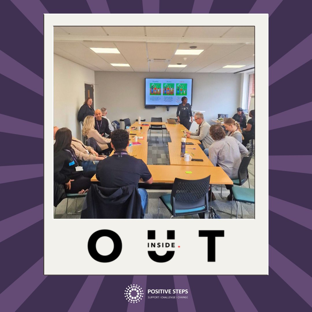 Our #YouthJusticeService team took part in a fantastic session yesterday from @InsideOutUK_ The aim was to support YJS to have an intersectional approach and understand racial trauma to further support the diverse young people they work with! 💜