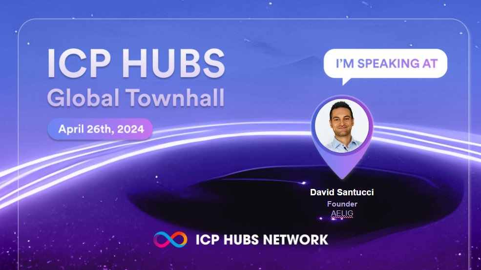 I'm live on @ICPHUBS panel at the
#GlobalTownhall today! See you there! 

@icphub_IT Thank you for the opportunity to introduce AELIG! 😊 Follow us on IG! 🖼️🎨
instagram.com/aelig_art/ 
 
#ICP #ICPHUBS #WEB3 #NFTArts