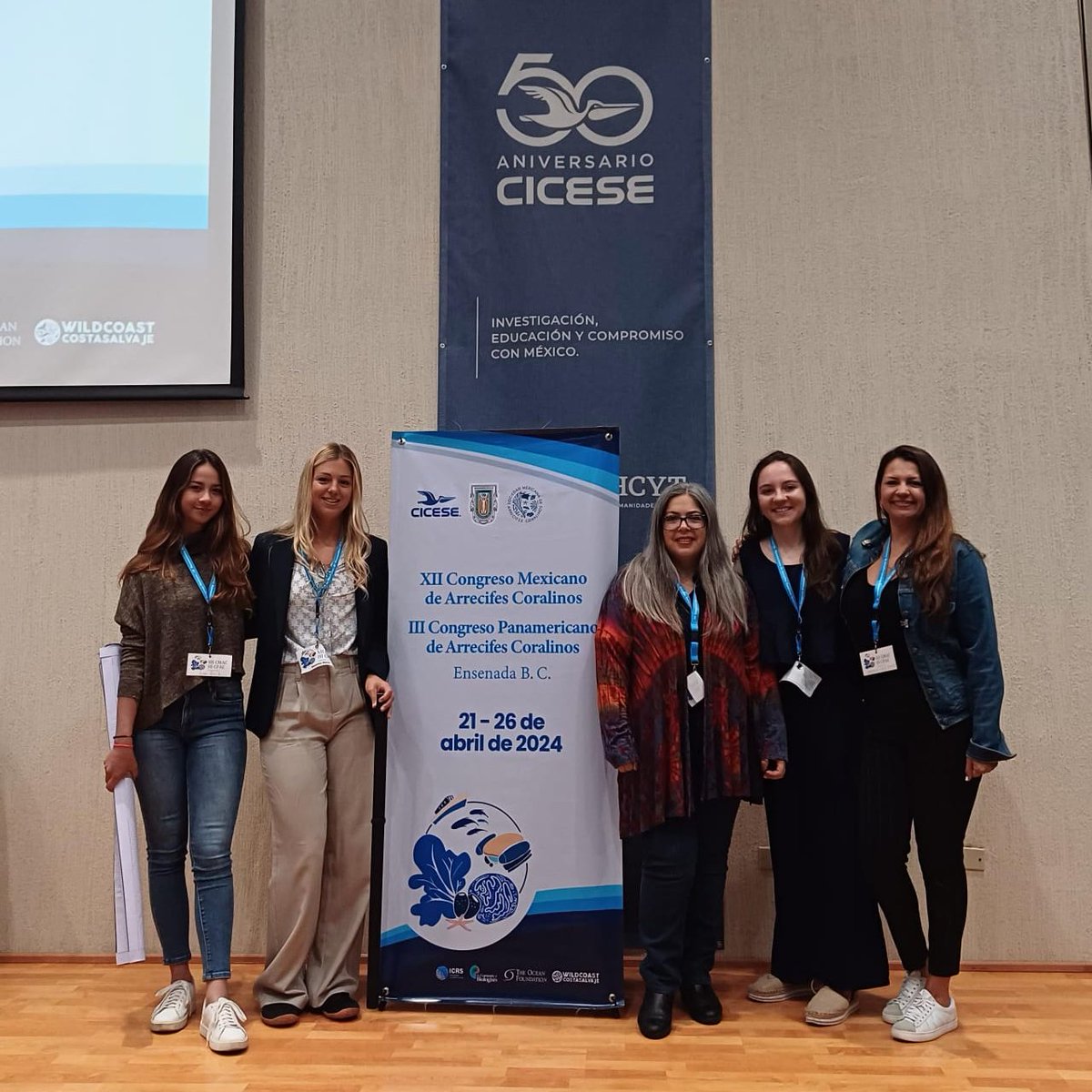 Our team showcased their research and progress at #XIICMAC & #IIICPAC, focusing on science-driven solutions for reef conservation. Organized by @todoscicese, @UABC_oficial, and SOMAC, the event drives collaboration between researchers and society to address coral reef challenges.