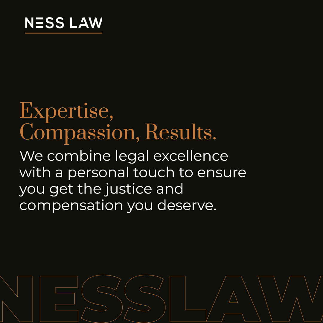 What makes Ness Law Firm unique in personal injury law? It's our mix of expertise, compassion, and results.

#TheNessLawFirm #LegalRepresentation #LegalBattle #KnowYourRights #LosAngeles #LegalExcellence #ClientFirst #LegalExpertise