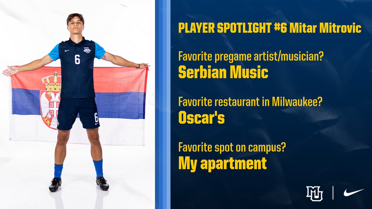 Meet Sophomore Midfielder Mitar Mitrovic!