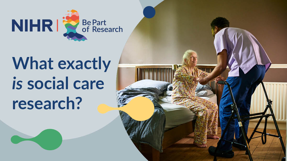 You may have noticed that we changed our name to include 'care'. But what even is social care research and how do you take part? Read our latest blog to discover little known facts about this growing area of research. bepartofresearch.nihr.ac.uk/news-and-featu…