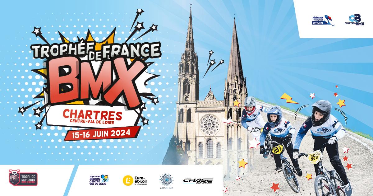 Trophée de France BMX Racing 📅 Chartres 📍 15-16 juin 2024