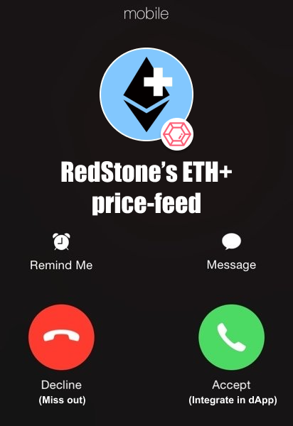 $ETH+ is calling. Will you pick up? RedStone introduces a new price feed for @ETHPlus_, in the Core and Classic model on the Ethereum mainnet. We're excited to support the growth of new LST markets, with @reserveprotocol as a standout example. Let's jump into the details 🧵