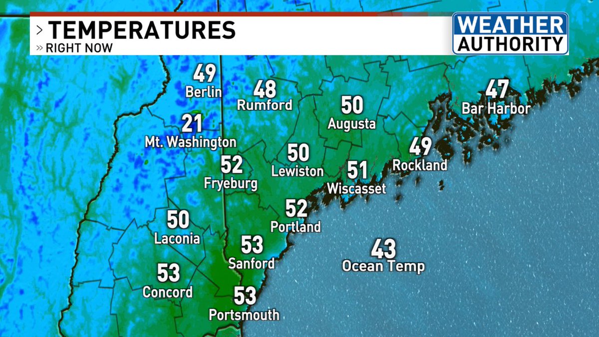 Here is a look at your local temperatures! #mewx