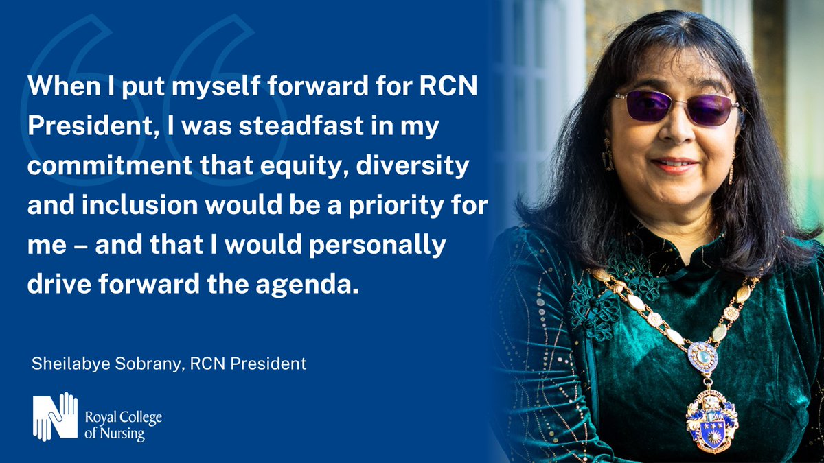 In this month's blog @RCNPresident Sheila Sobrany reflects on this week's RCN anti-racism summit and how we are delivering on our Congress resolution to make the RCN an anti-racist organisation. Read more: bit.ly/3w9SPhT