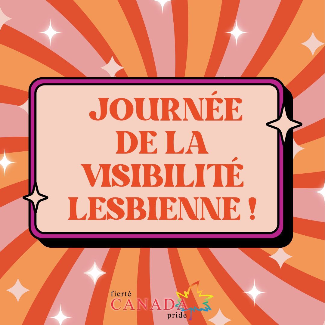 Sharing love and solidarity for our lesbian friends both trans and cis this Lesbian Day of Visibility! 🏳️‍⚧️🏳️‍🌈 Nous partageons notre amour et notre solidarité pour nos amies lesbiennes trans et cis en cette Journée de visibilité lesbienne!