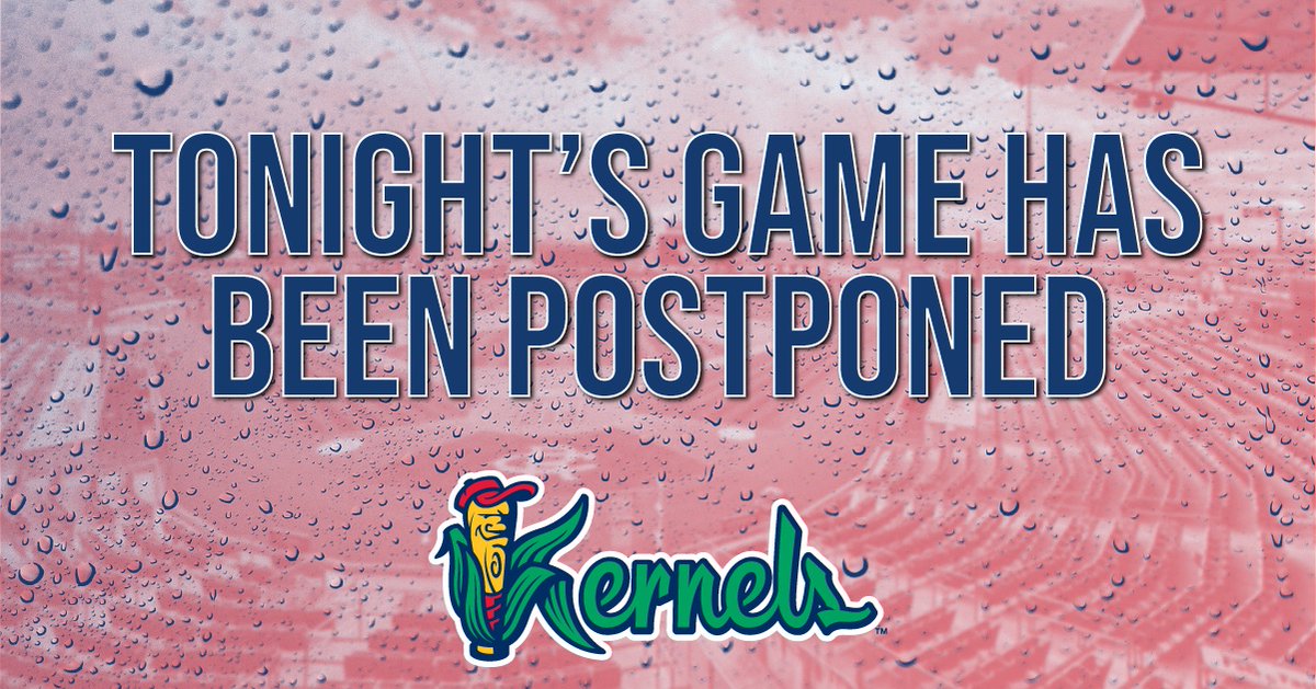 Tonight's game against the Beloit Sky Carp has been postponed. To make up this game, we will play a doubleheader consisting of two 7-inning games tomorrow, April 27th at 12:05PM. Tomorrow's gates will open at 11:30AM for a 12:05PM first pitch and a 30 min. break between the games