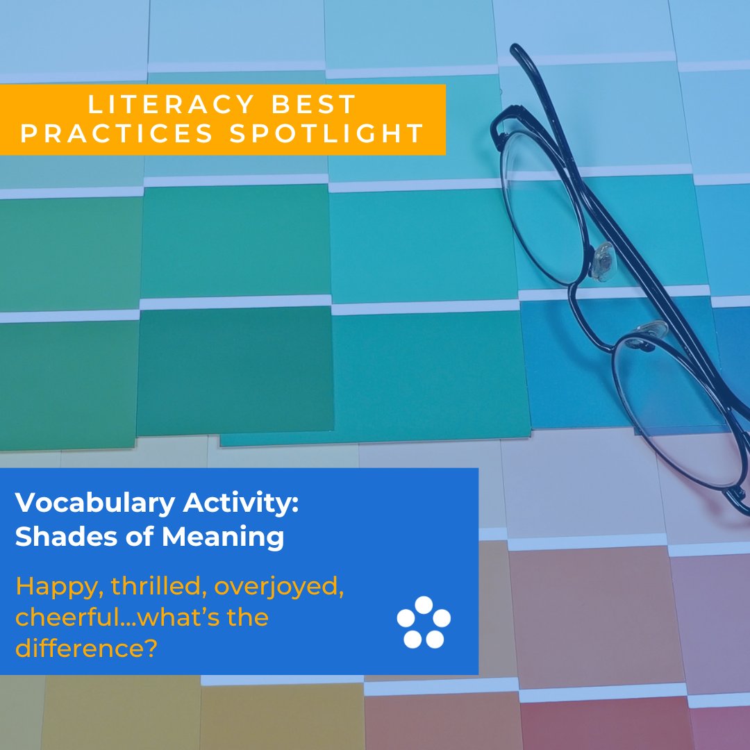 We’re embracing the magic of word nuances this week- dive into shades of meaning! 🎨
You don't want to skip this one. ow.ly/ew9450RcpPh
As always, snap a pic of our best practices in action and grab Starbucks, on us!
 #ShadesOfMeaning #LanguageArts #EducationalResources