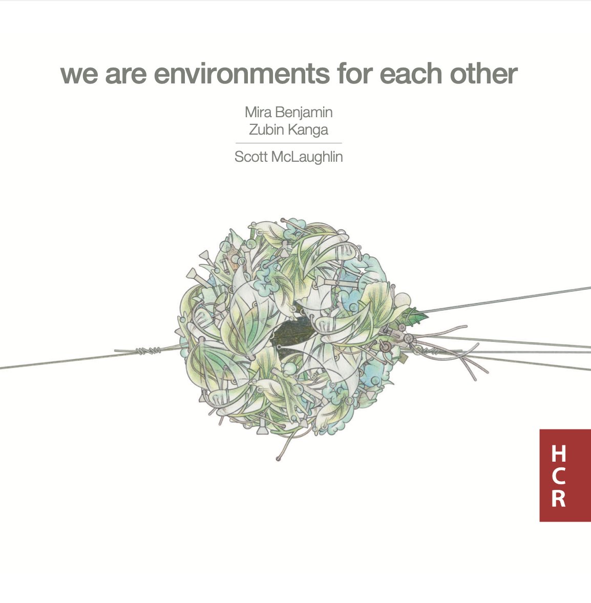 Out now: we are environments for each other (@HCR_CeReNeM / @nmcrecordings). Music by @mugloch, performed by @mirabenjy and me. This was such a rewarding collaboration between the three of us, resulting in sounds I've never before heard on the piano. nmc-recordings.myshopify.com/collections/ne…