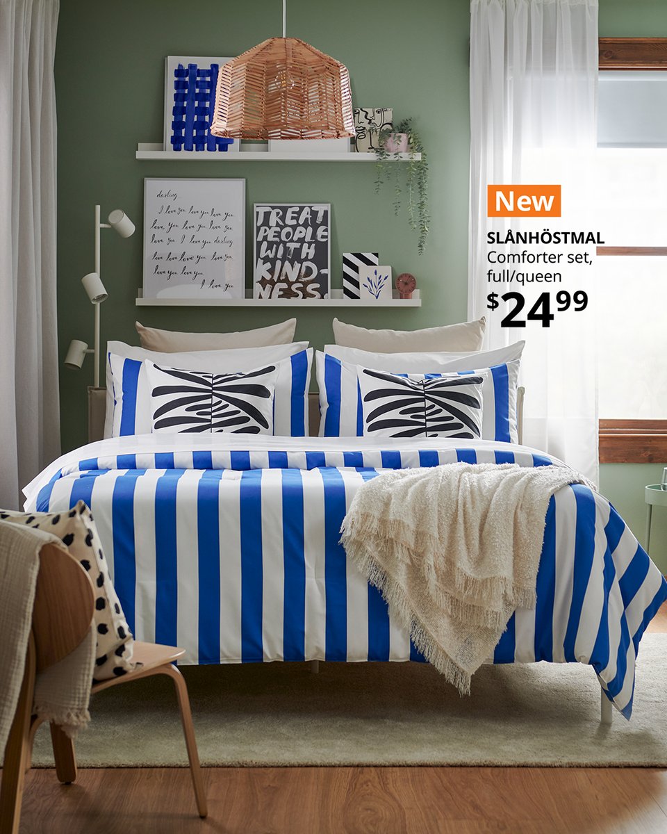 Blue and white, or pink and orange? Don’t lose sleep over it, they’re so comfortable you’ll want both. bit.ly/3w8ZokE