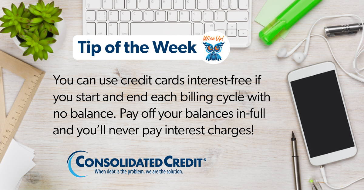 🦉#TipOftheWeekContest #WINMoney
❤️and share for your chance to win $50 in the monthly drawings

🦉How #APR works and how #interest charges apply to your balances: ow.ly/I4Pl50RkfBi

#ConsolidatedCredit #CreditCounseling #DebtManagement #DebtSucks ☎️844-450-1789