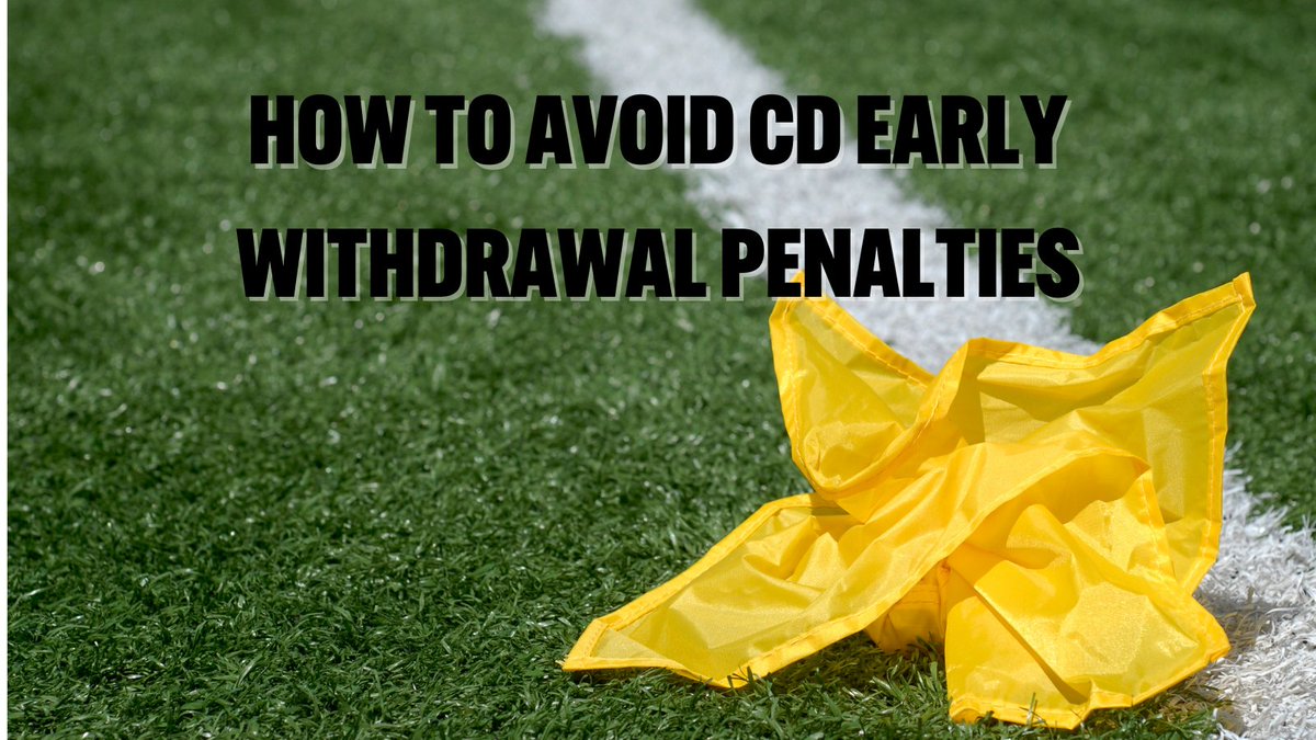 CDs are a safe way to earn more while you save, but there’s a catch: early withdrawal penalties. Learn how to navigate these penalties and optimize your savings strategy. Have a savings tip worth sharing? Comment below! ow.ly/rOxg50Rjtax