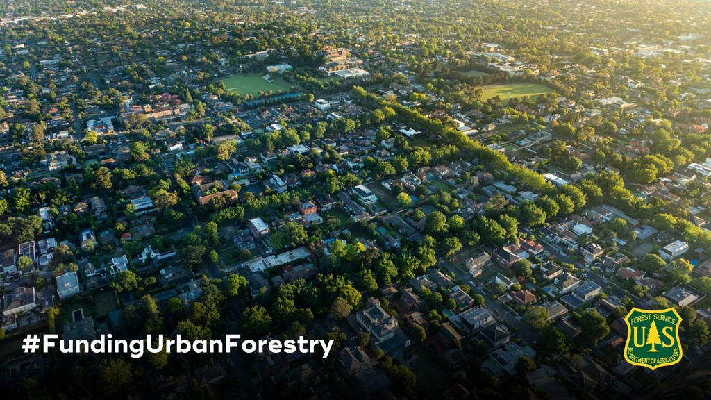 Together, with our network and the @forestservice, we’re #FundingUrbanForestry thanks to the $1.2 billion investment in urban forestry from the Inflation Reduction Act.