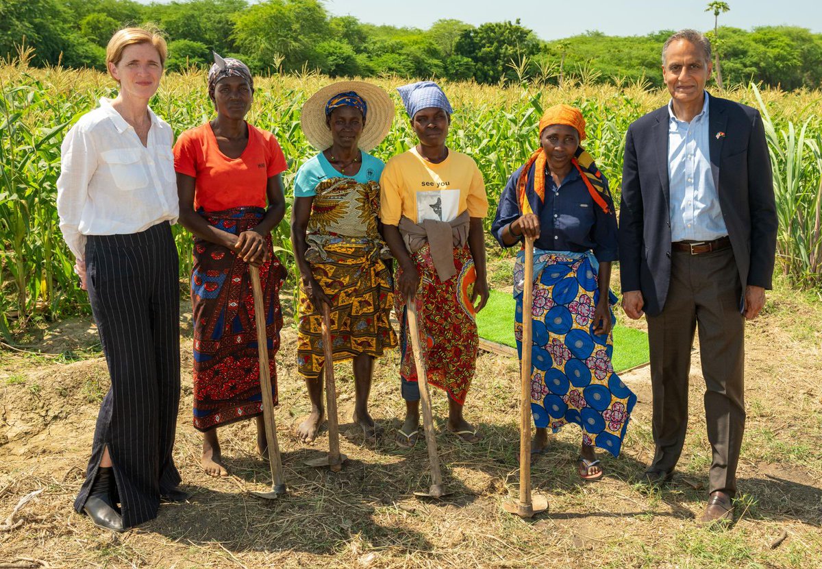Women farmers do the work but often lack drought-tolerant seeds & access to capital to see the returns. @ADPP_Angola & @USAID address barriers & these women are able to send their kids to school for 1st time. Announced expansion to 4 new🇦🇴provinces, incl 3 along Lobito Corridor