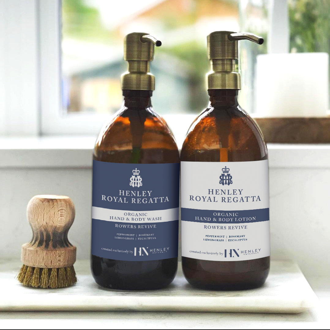 Energise your day with 'Rowers Revive' 🧼 Introducing the #HRR x @henleynaturals Hand & Body Wash and Hand & Body Lotion 🙌 Championing a greener future and embracing sustainability, these luxurious lotions are perfect for every rowing fan 🚣‍♀️ hrr.co.uk/shop/product/h…
