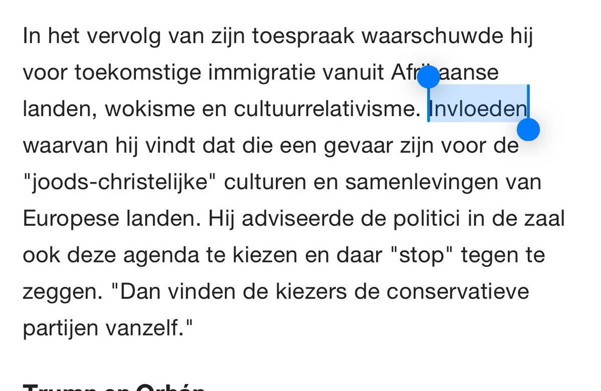 Wilders: Europa wordt demografisch bedreigd door mensen uit Afrikaanse landen, specifiek mannen die onze vrouwen in gevaar brengen. De NOS: “Wilders waarschuwt voor invloeden” Nee kwezels, hij waarschuwt niet voor “invloeden”, maar slaat racistische taal uit over mensen.