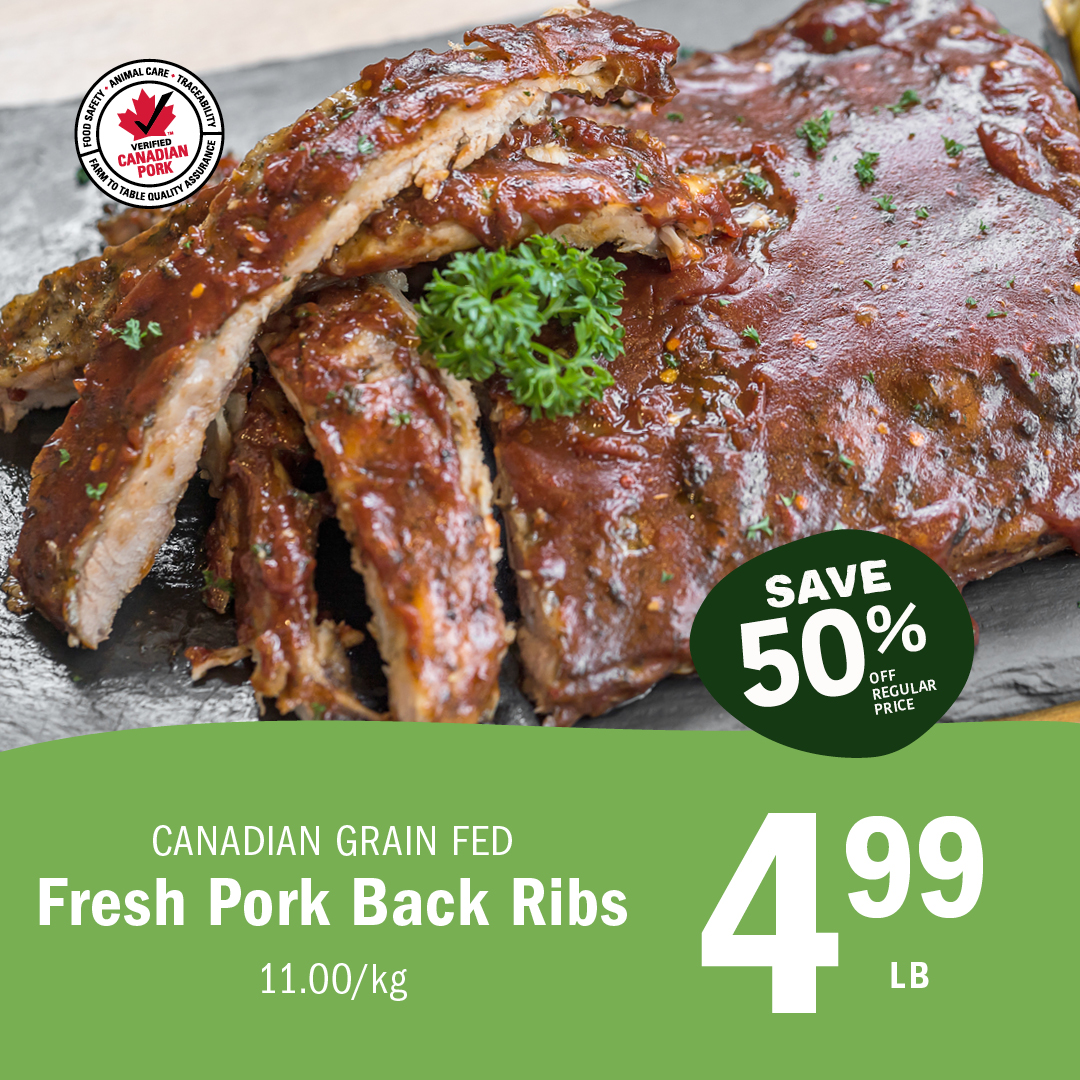 Organic Broths & Potato Chips, Fresh Haden Mangoes, and Pork Back Ribs all on sale starting today! Find all the deals here: ow.ly/b2sq50RopWm

#groceryshopping #grocerydeals #fooddeals #freshstmarket