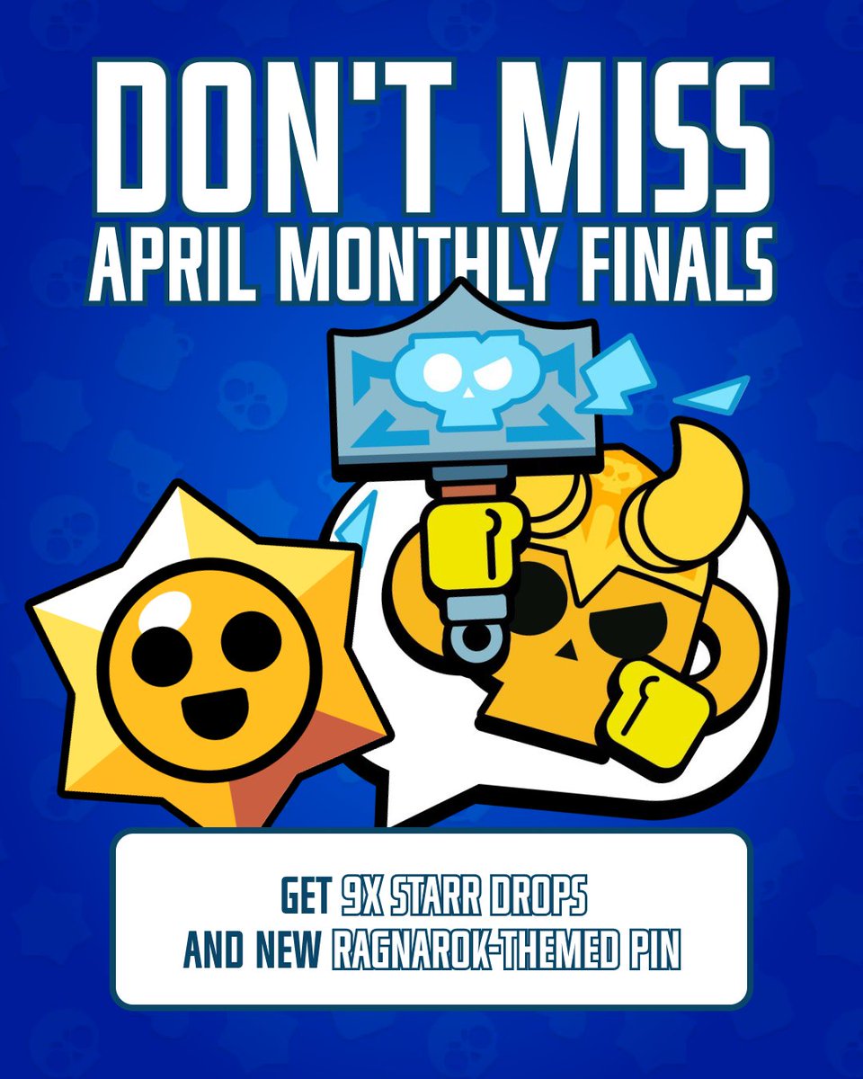 Make sure to join April @Brawl_esports Monthly Finals and get special prizes: event.brawlstars.com