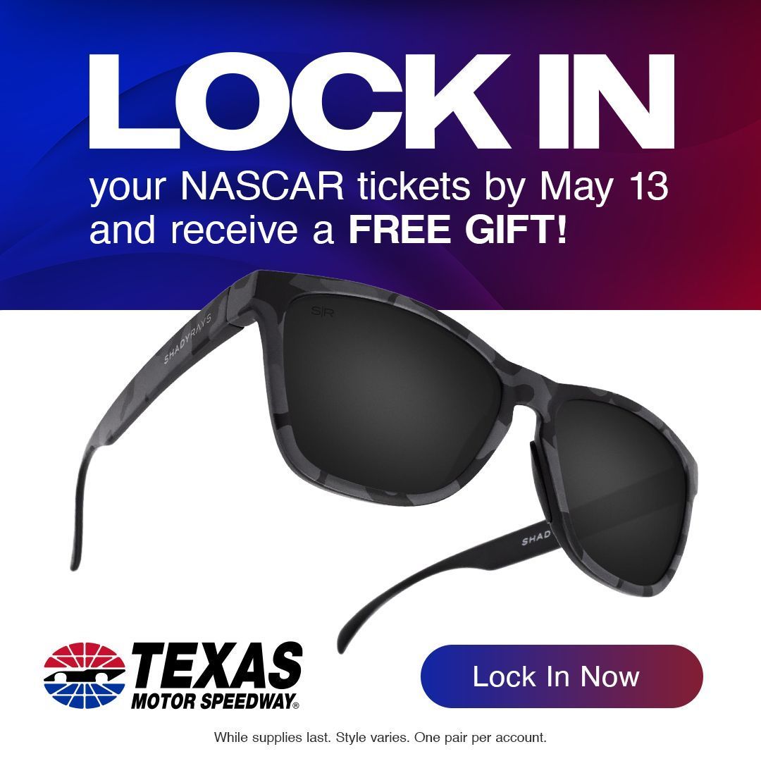 🔒 Lock in now for 2025 and receive a free pair of Shady Rays! 🔗 🎟️ buff.ly/3VVIj8v
