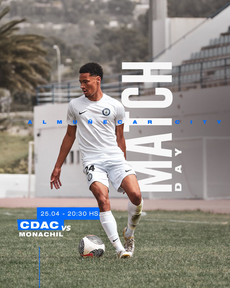 𝗣𝗮𝗿𝘁𝗶𝗱𝗼 𝗱𝗲 𝗟𝗶𝗴𝗮 ⚽️

Nuestro equipo local #CDAC disputará un partido de liga contra el club @clubatleticomonachil 💪

📆 25/04

⏰ 20:30

𝗩𝗔𝗠𝗢𝗦 𝗙𝗔𝗠𝗜𝗟𝗜𝗔 !! 💙🤍

#CDAC | #Areyounext