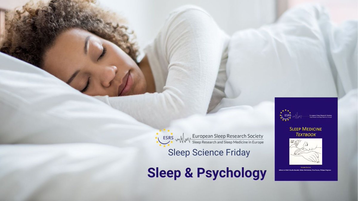 Today's #SSF explores a chapter from the #ESRS #SleepMedicineTextbook 2nd edition! Discover the link between #sleep and #psychology, and how it affects cognitive function and emotional reactivity. #SleepScience 🧠@SleepRevolutio3 🔗ow.ly/gFIu50RoYij