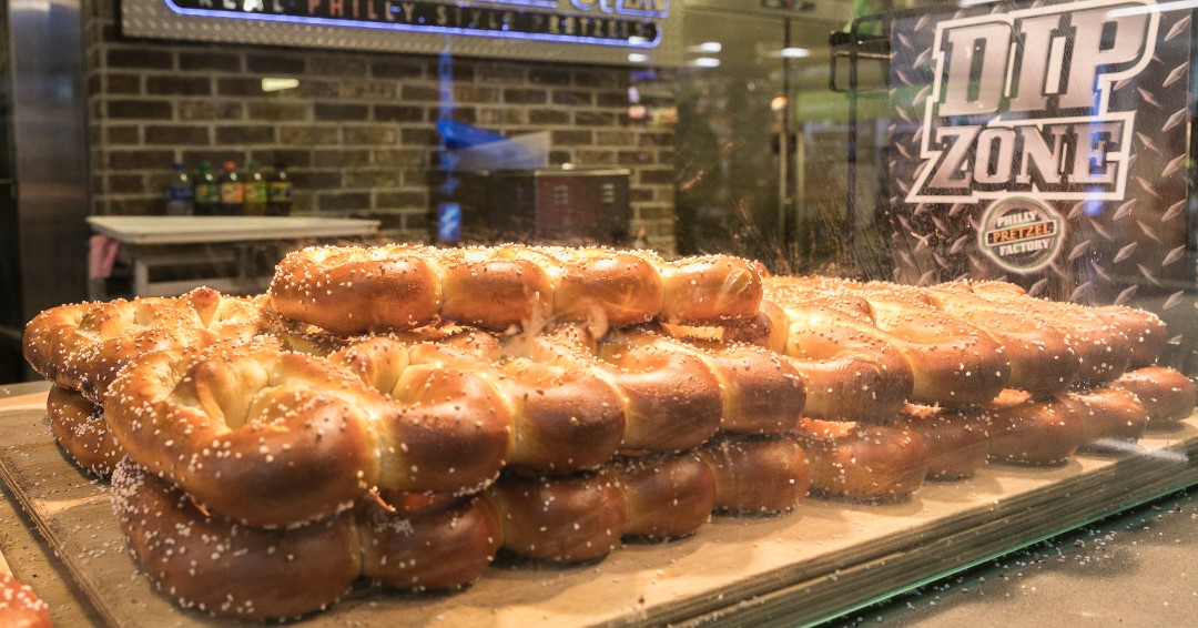 Happy #PretzelDay from #PHLAirport! Philly Pretzel Factory and Auntie Anne's are favorites for those traveling through the airport. Get $3 off using code: Twist24 at orderatphl.com!