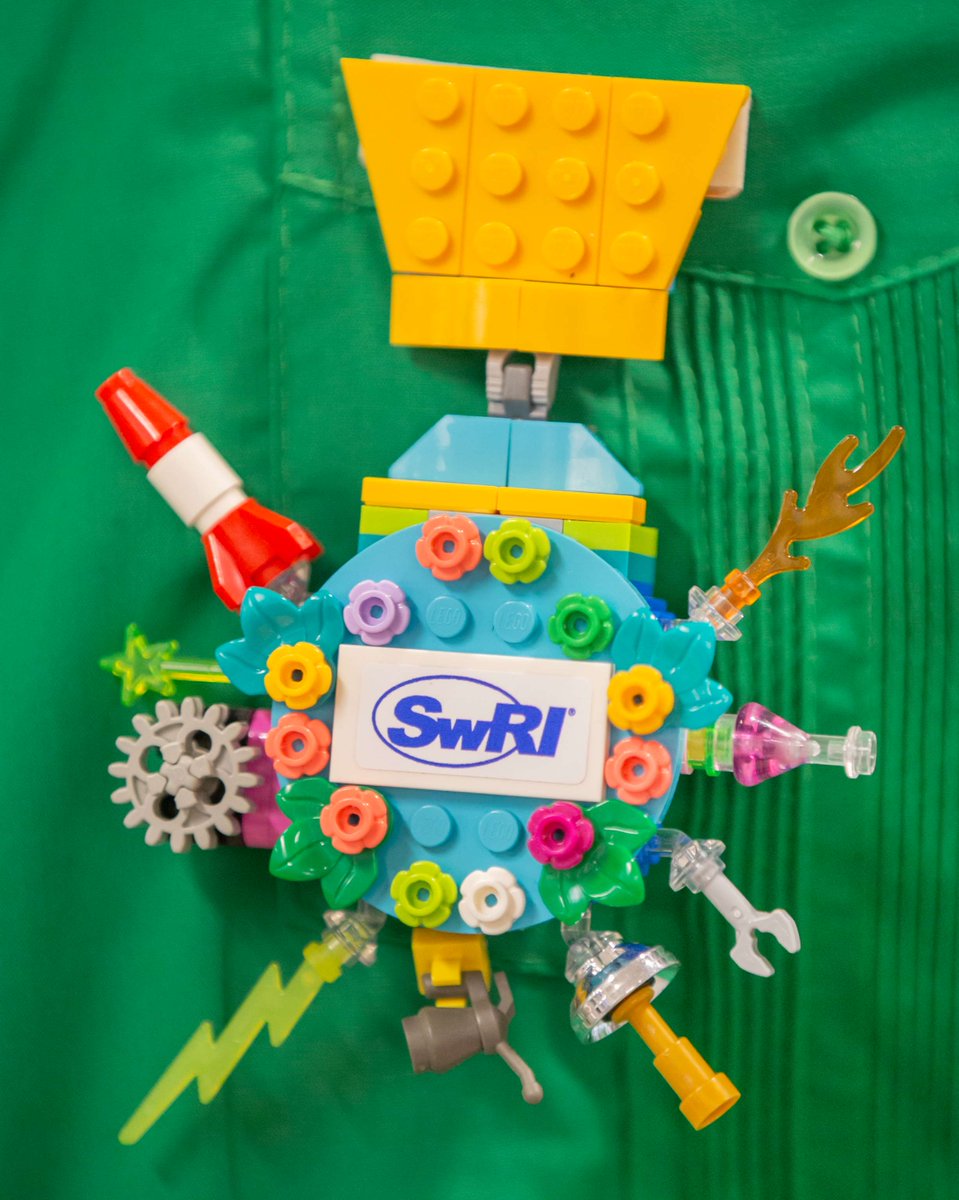 🪅San Antonio’s Fiesta may be wrapping up, but this week SwRI staff enjoyed some creative Fiesta-themed play. Check out this Fiesta Medal made with Legos. 
 #Fiesta #WeAreSwRI #FunAtWork