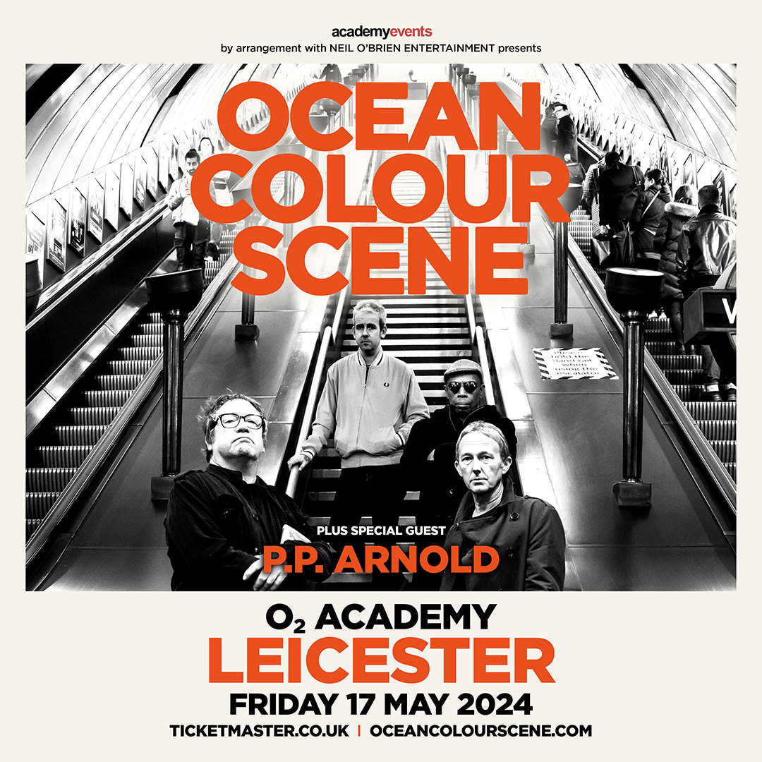 Three weeks to go and we're joined by Brummie legends @ocsmusic and special guest @pparnold1 - Friday 17 May. Tickets are moving fast, grab yours while you can - amg-venues.com/SZ4y50Rpc1E