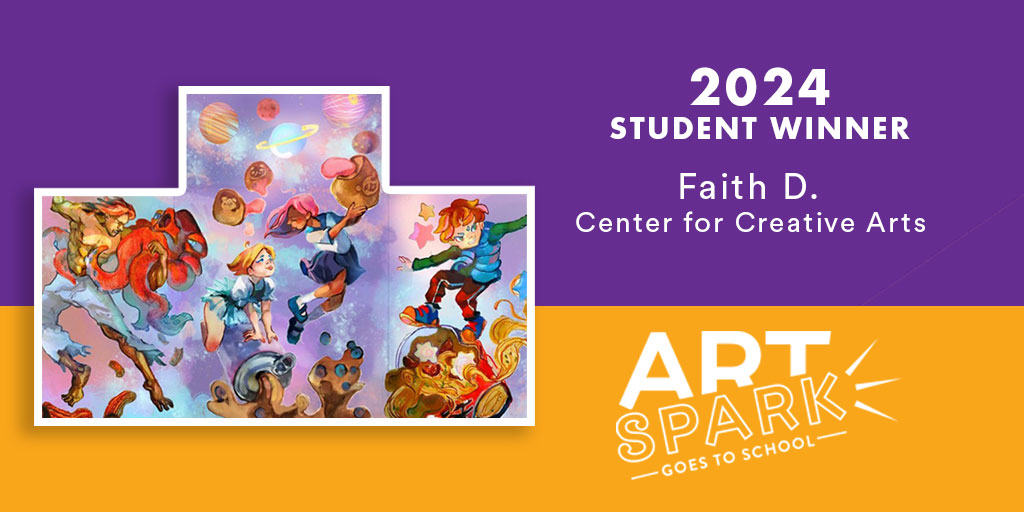 👏 Give a round of applause to Faith of #CCA! Faith’s awe-inspiring artwork will soon be displayed on utility boxes around Chattanooga, along with other winning student artwork as part of the #EPB #ArtSpark Goes to School program. Explore #StudentArt ➡️ epb.com/artspark