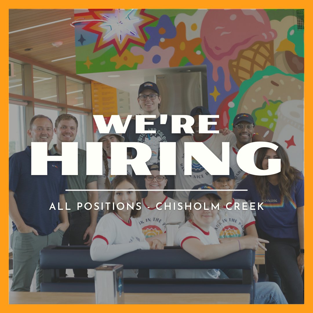 Our soon to open Chisholm Creek location is now hiring for all positions! If you have a love for burgers and hospitality, then head to thesocialorder.com to apply 📲