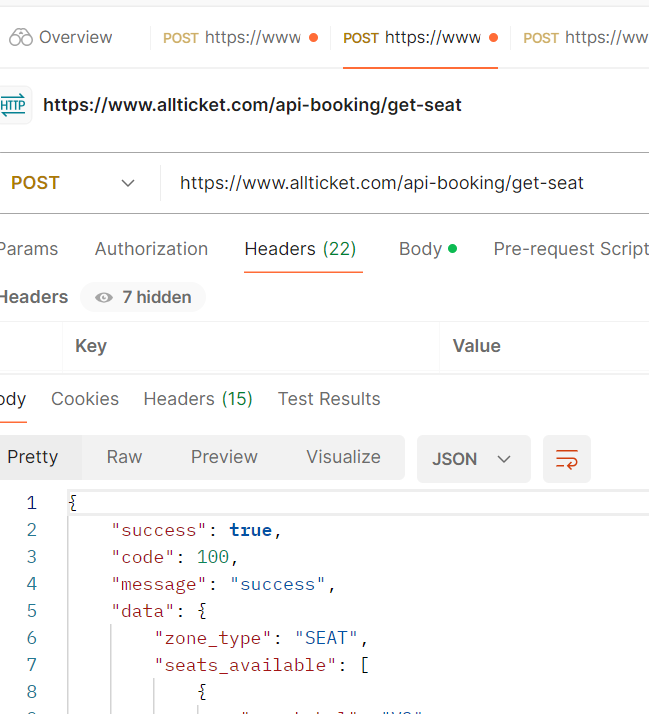 tiibonez's tweet photo. เว็บที่ดีไม่ควรทำให้ inspect network / ยิง api จาก user ทั่วไปได้ง่ายๆ allticket บอทลงฉ่ำ ส่วนนึงน่าจะเพราะแบบนี้ปะ (เราเขียนบอทไม่เป็น แต่คิดว่ามันไม่ควรเห็น request / response ชัดขนาดนี้)

แล้วชาวตึกชมพูน่าจะอยู่กับเว็บกดนี้อีกนาน ต้องทำไง 😔 #NCTDREAM_THEDREAMSHOW3_in_BKK https://t.co/wLsGcaRPHG