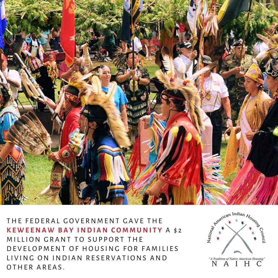 This funding, part of the Indian Community Development Block Grant Program, will support the development of housing for Indigenous families living on reservations and in other areas. 

#indiancountry