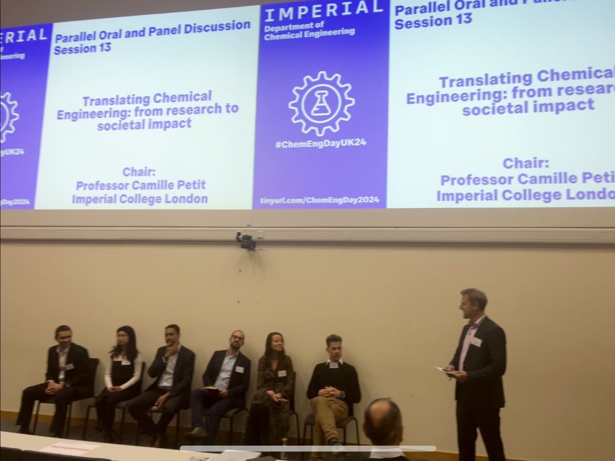 Getting inspired for the sustainable future ♻️ and technological transition 🧬! Having a wonderful experience in supporting #ChemEngDayUK as a Logistics team member @ImperialChemEng @ImpEngineering @imperialcollege