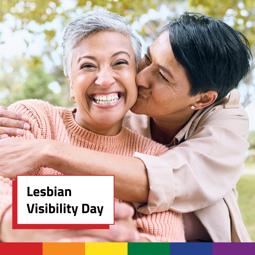 Let's paint the world with the colors of inclusivity this #LesbianVisibilityDay! 🎨 Celebrate the beauty of love and the power of visibility with us. Your story matters. Your health matters. We are #UnifiedNotUniform. 🏳️‍🌈💕 #LGBTQHealth #LVW24