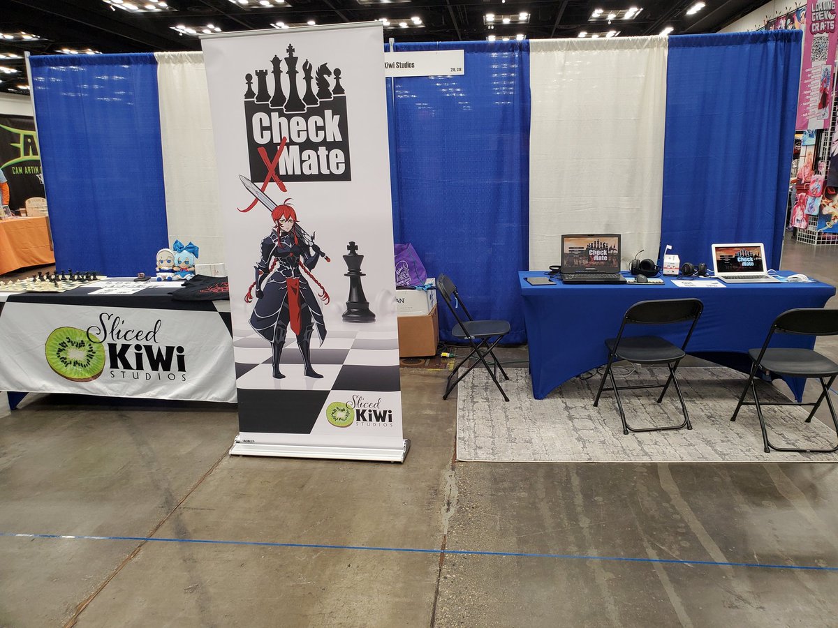 We are here at @IndyPopCon !
Come check us out if you are in the area!