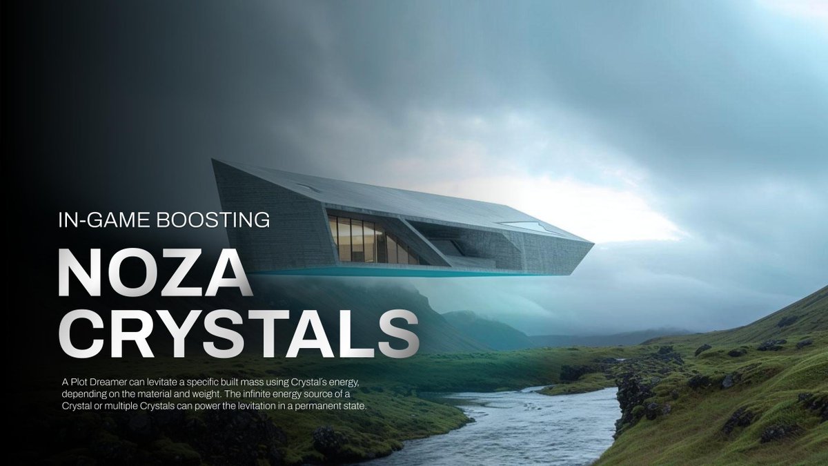 A Plot Dreamer can levitate a specific built mass using Crystal´s energy, depending on the material and weight. The infinite energy source of a Crystal or multiple Crystals can power the levitation in a permanent state.