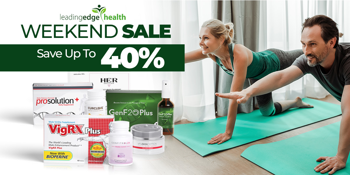 The weekend is finally here! That’s why we’re having a HUGE sitewide sale. This means… …For a limited time, you can save up to 40% at Leading Edge Health. Shop now! leadingedgemail.com/r/social24-leh…
