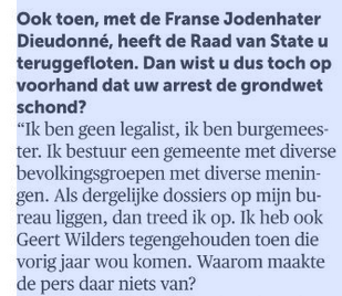 Grondrechten schenden? Geen probleem voor @emir_kir . De man is er niet om de wet te respecteren, 'geen legalist' naar eigen zeggen, maar een burgemeester. Een soort Koning dus die de wet maakt. En dat allemaal om de democratie te redden. Niet te geloven eigenlijk.