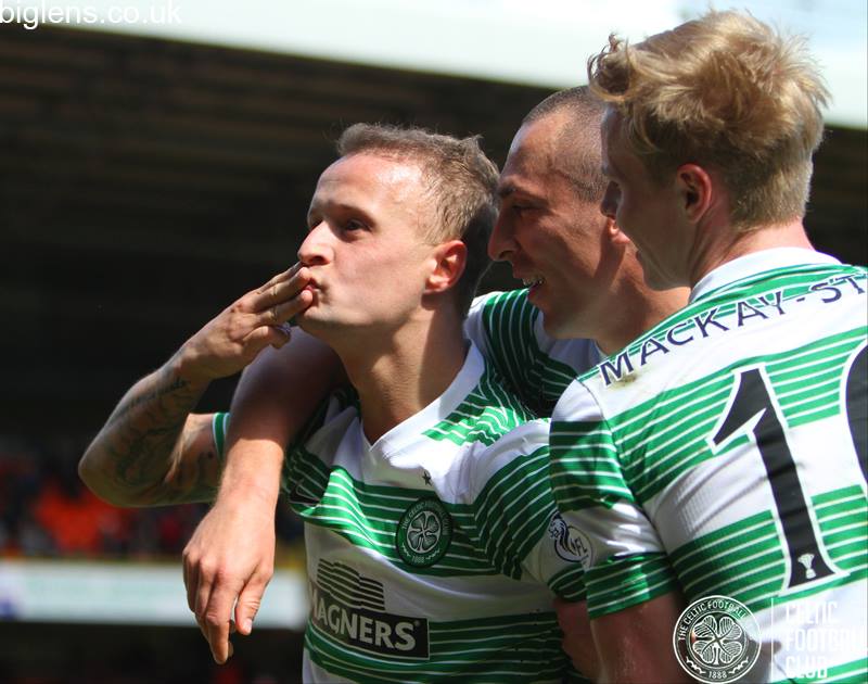 ON THIS DAY 26th APRIL 2015 Dundee United 0-3 Celtic - SPL Goals - Griffiths 47′, 65′, 84′ (pen) First match since the multiple set of cup and league matches a few weeks back between our two sides.☘️☘️