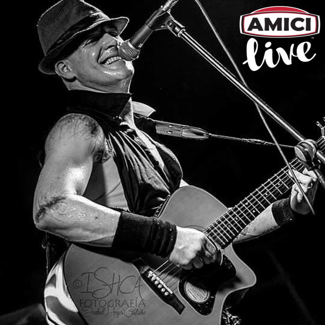 GET READY TO JUMP-START YOUR WEEKEND AT #AMICI!🌟 

Experience the iconic former Misfits singer, Michale Graves, in an intimate acoustic solo show at Amici Madison TONIGHT from 8:30 to 10pm!

#MichaleGraves #TheMisfits #acoustic #fun #rocknroll #FridayNight #excited #foodie