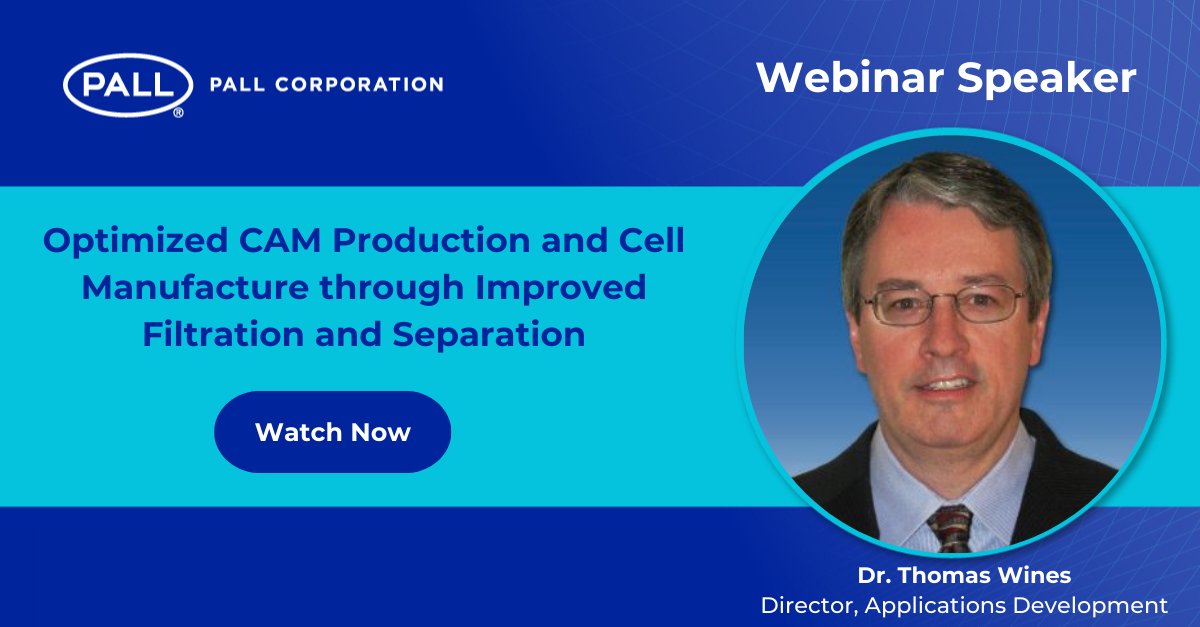 Discover the role of filtration and separation in optimizing the production of Cathode Active Materials (CAM) and cathode electrodes for lithium-ion batteries: bit.ly/4d2jWfB.