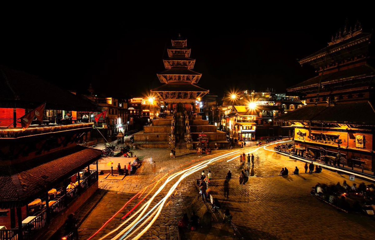 Long Exposure click of Bhaktapur Durbar Square. ❤️

Pic. Chong Gurung